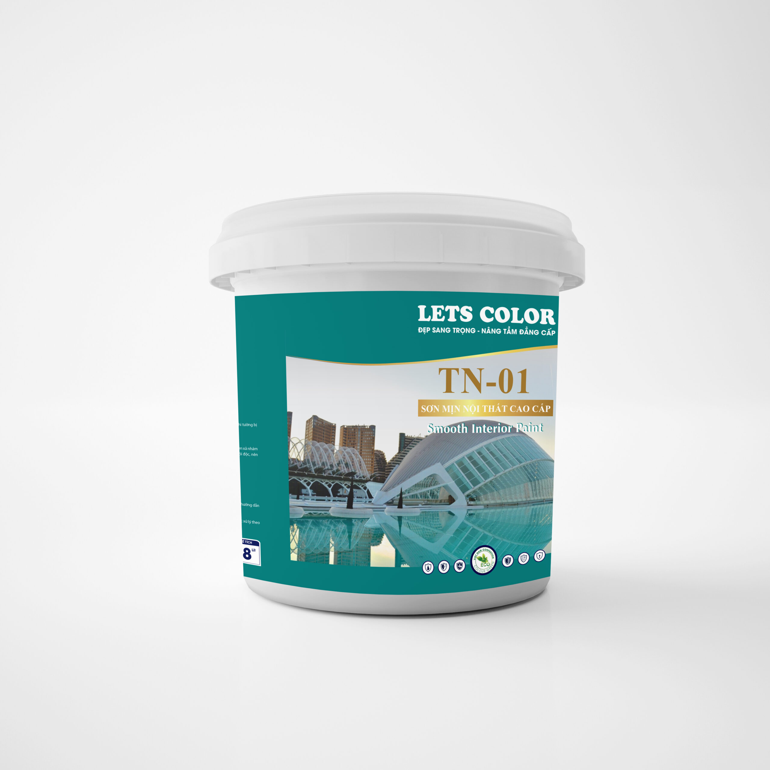 Sơn mịn nội thất Lets Color TN-01 Sơn mịn nội thất Lets Color TN-01