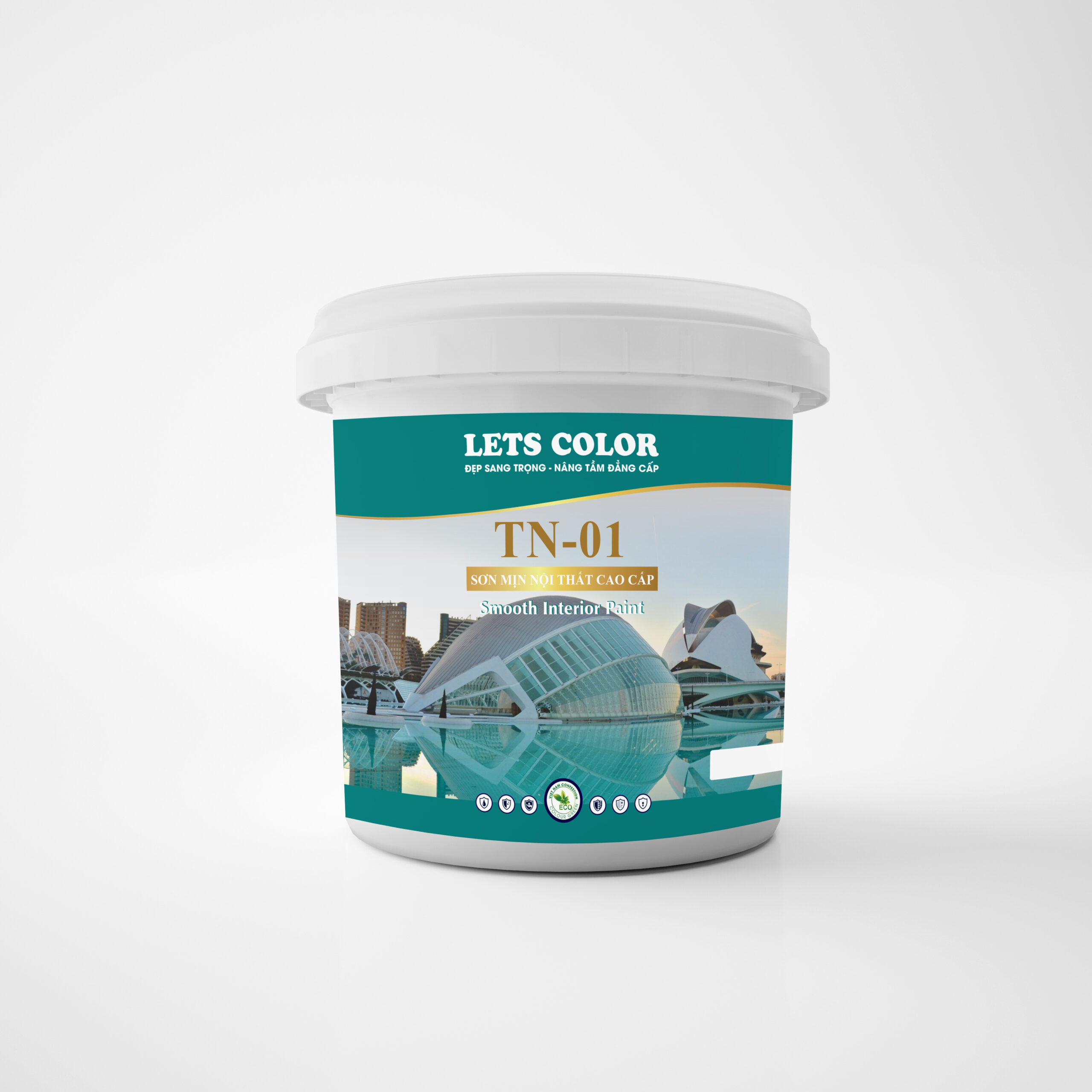 Sơn mịn nội thất Lets Color TN-01 Sơn mịn nội thất Lets Color TN-01