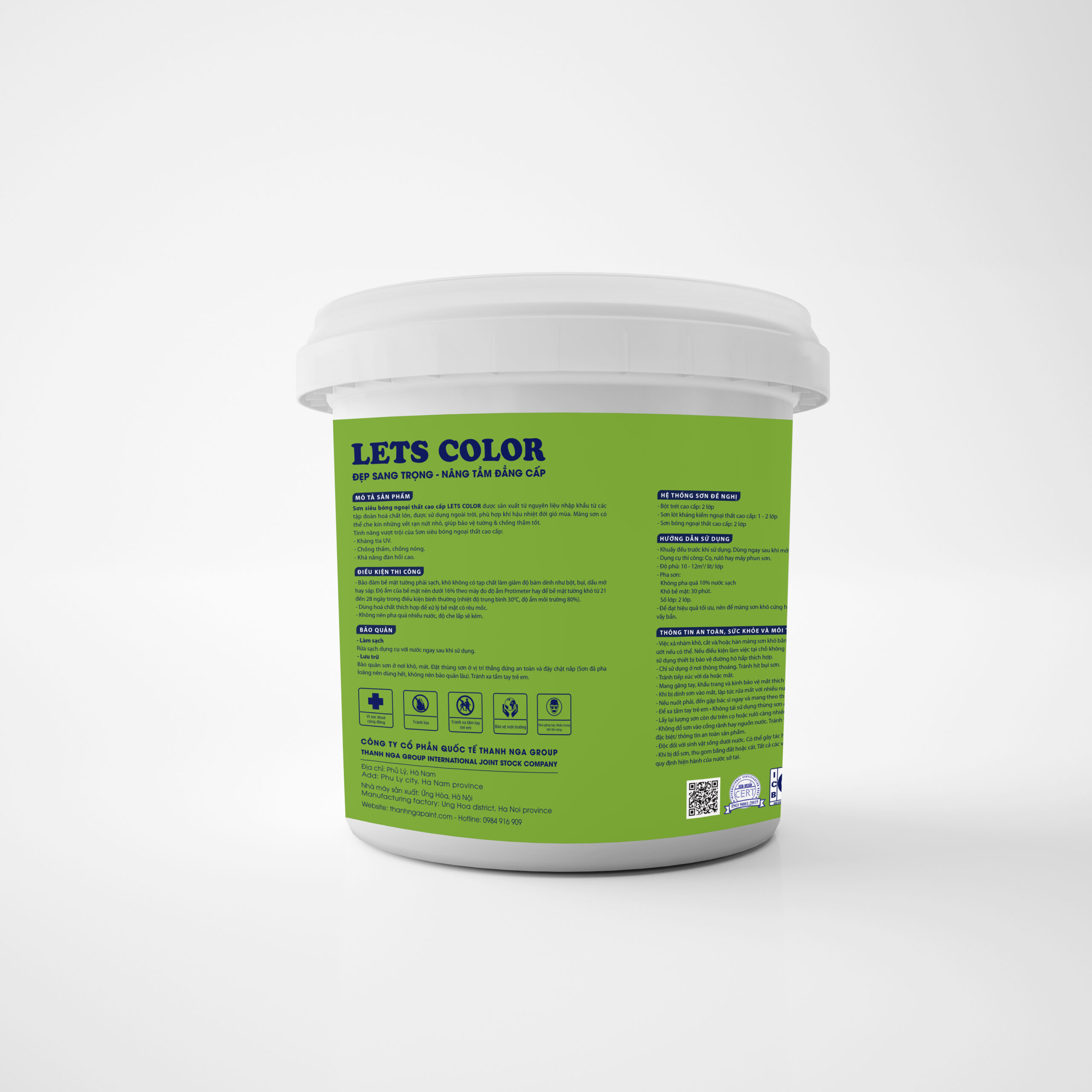 TN-06 - Vo thung Sơn siêu bóng ngoại thất Lets Color TN-06son nuoc - Lets Color Sơn siêu bóng ngoại thất Lets Color TN-06