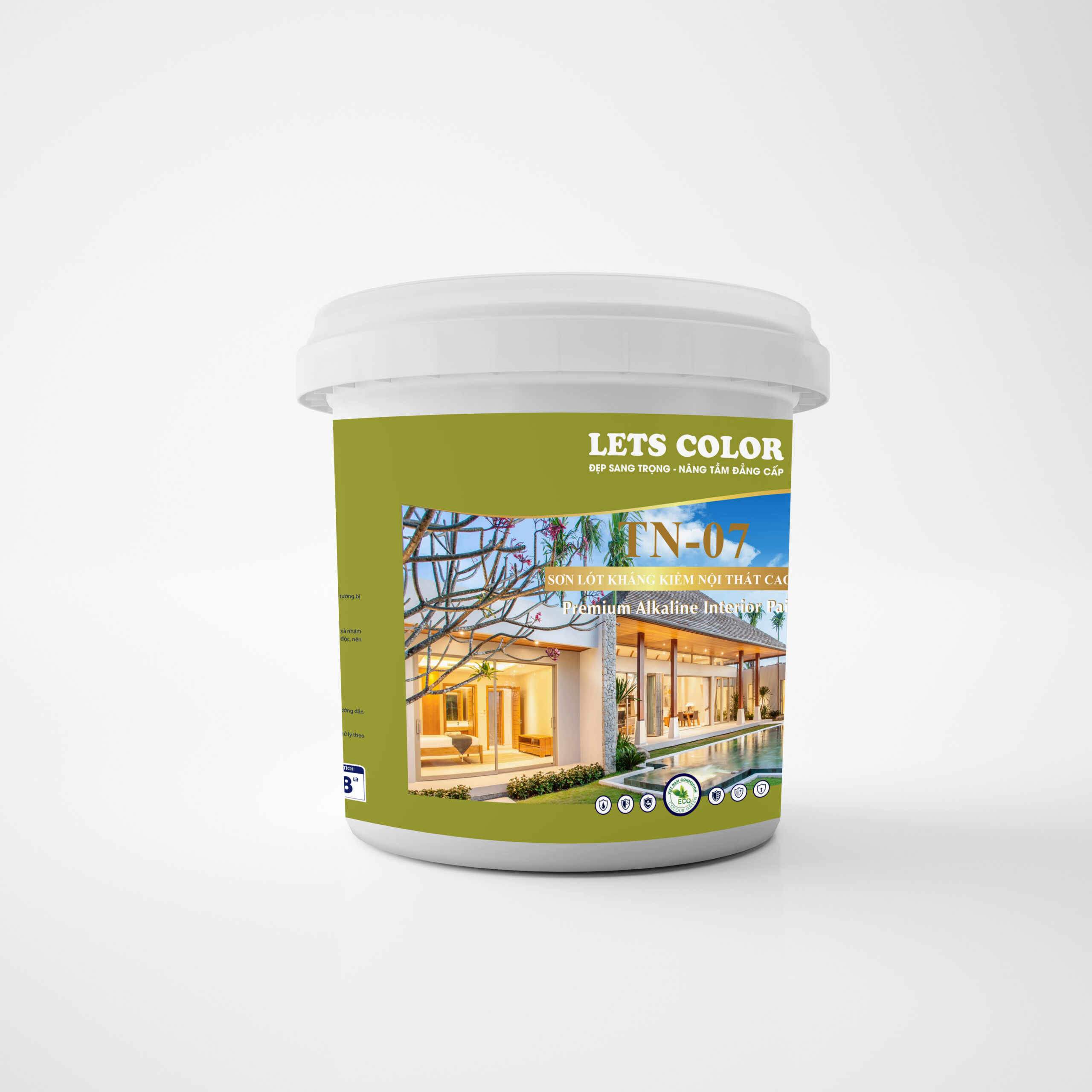 Sơn lót kháng kiềm nội thất cao cấp TN-07 Sơn lót kháng kiềm nội thất cao cấp TN-07