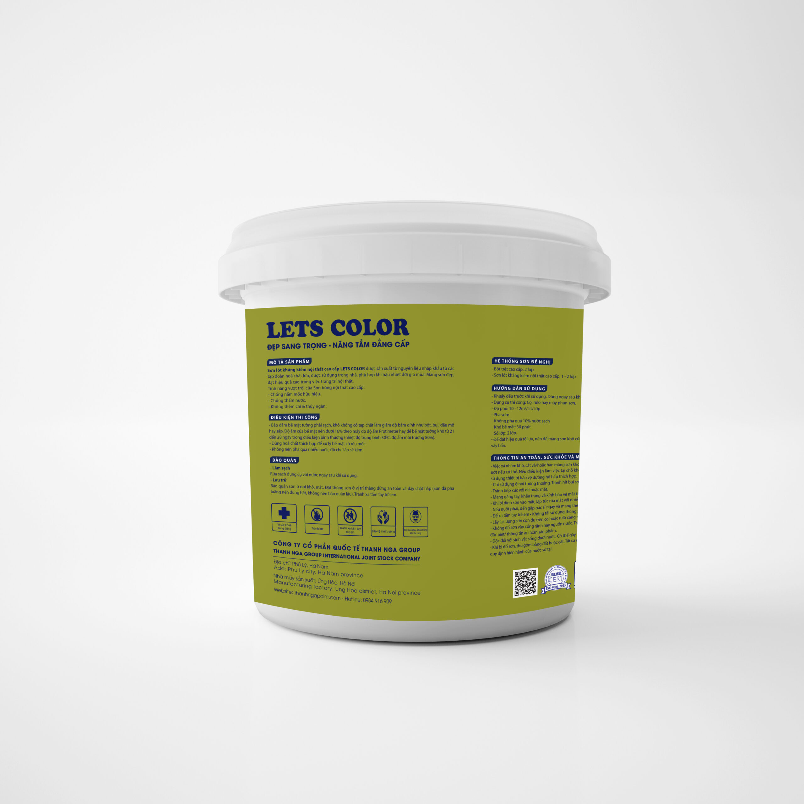 Sơn lót kháng kiềm nội thất cao cấp TN-07 Sơn lót kháng kiềm nội thất cao cấp TN-07