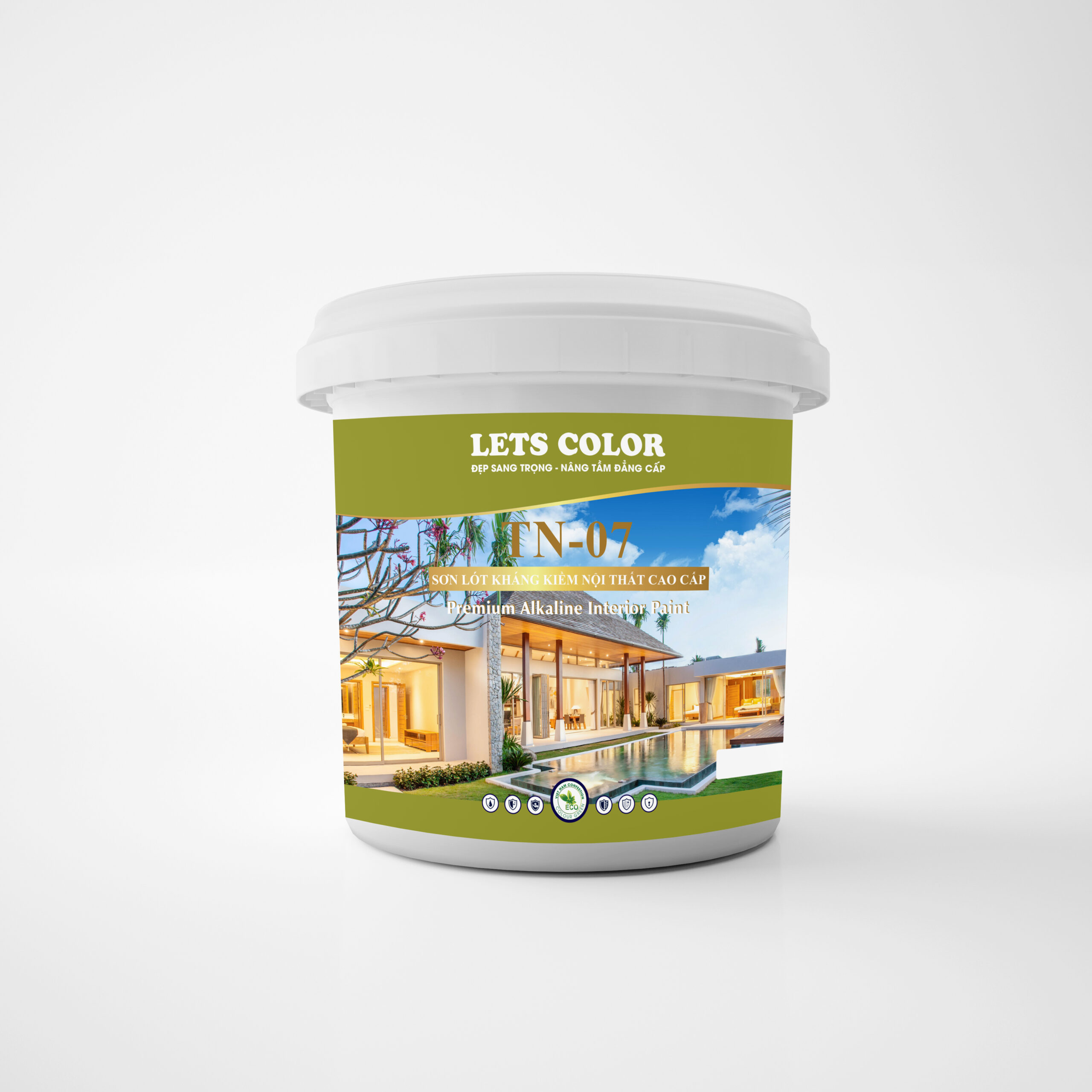 Sơn lót kháng kiềm nội thất cao cấp TN-07 Sơn lót kháng kiềm nội thất cao cấp TN-07