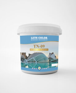 Sơn chống thấm pha xi măng TN-09 Lets Color Paint