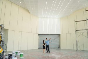 Sơn đá tự nhiên toàn B1 Đại học Bách Khoa Hà Nội