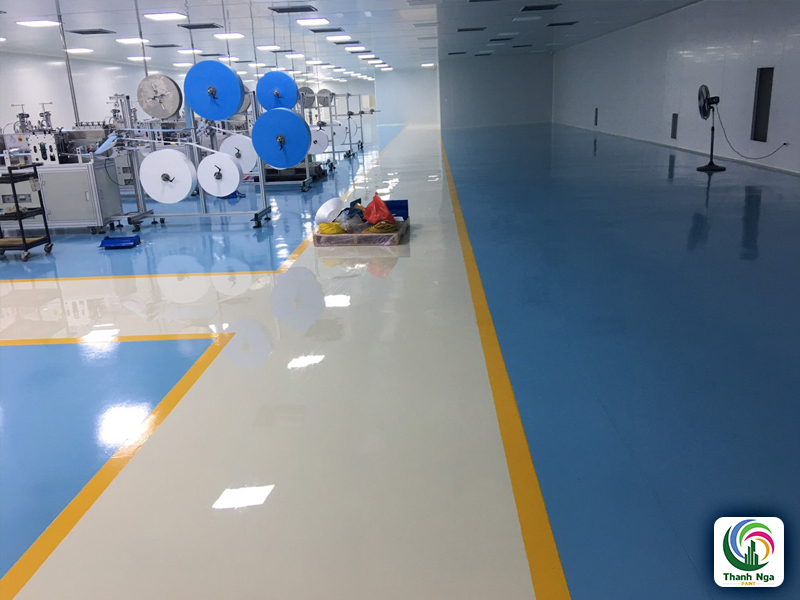 Sơn sàn Epoxy nền nhà xưởng