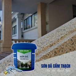 Sơn đá cẩm thạch cao cấp Lets Color (5 lít)