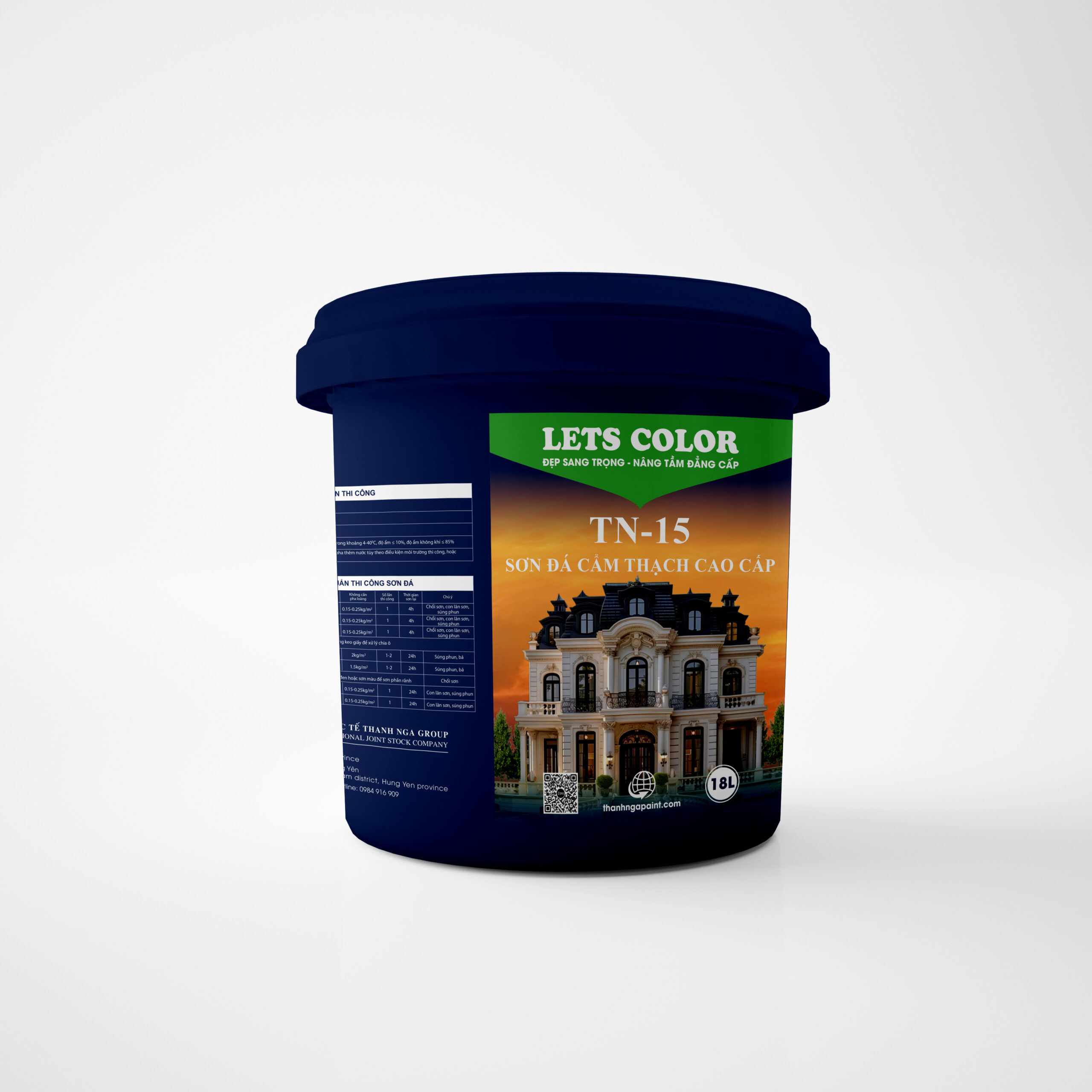 Sơn đá cẩm thạch cao cấp LetsColor Sơn đá cẩm thạch cao cấp LetsColor