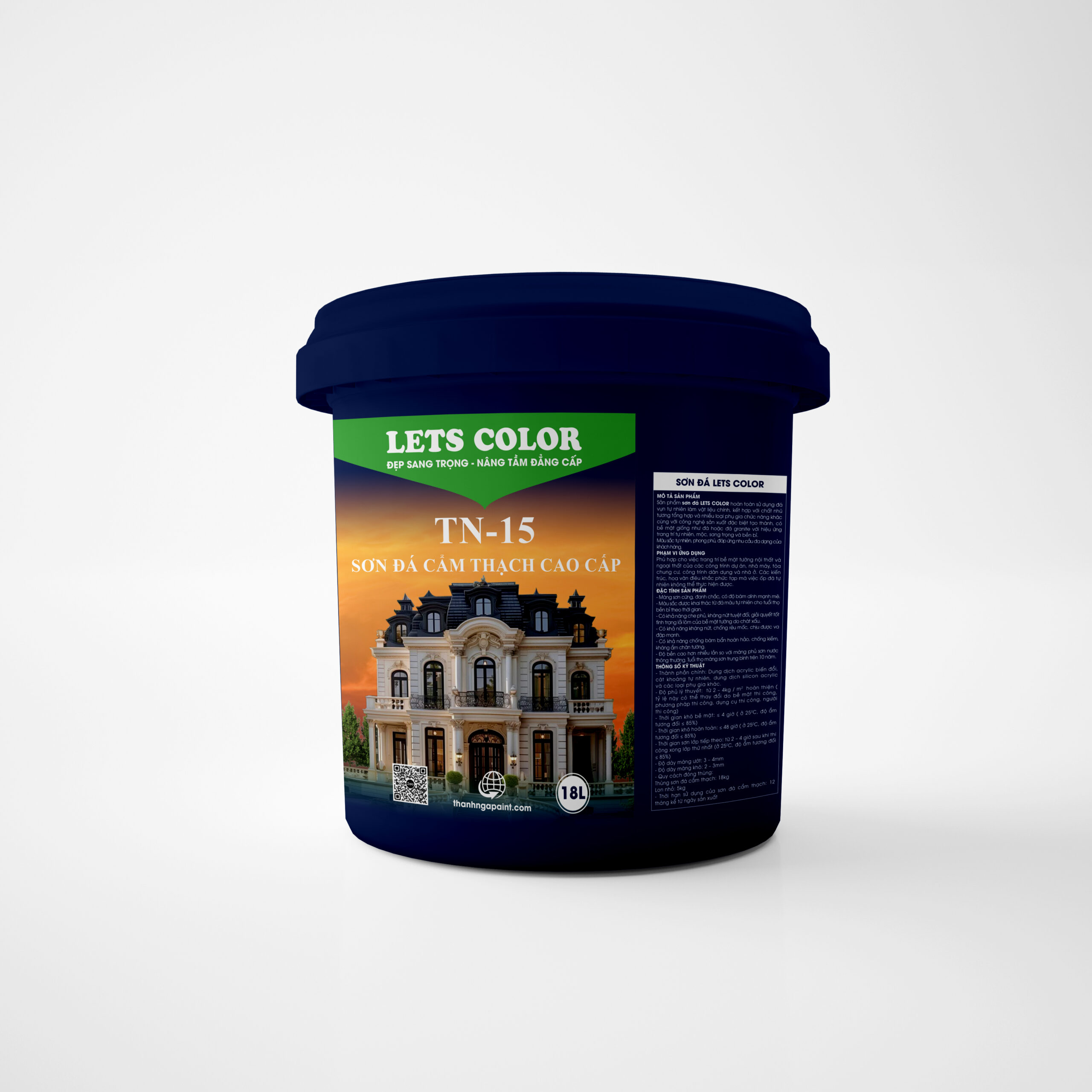 Sơn đá cẩm thạch cao cấp LetsColor Sơn đá cẩm thạch cao cấp LetsColor