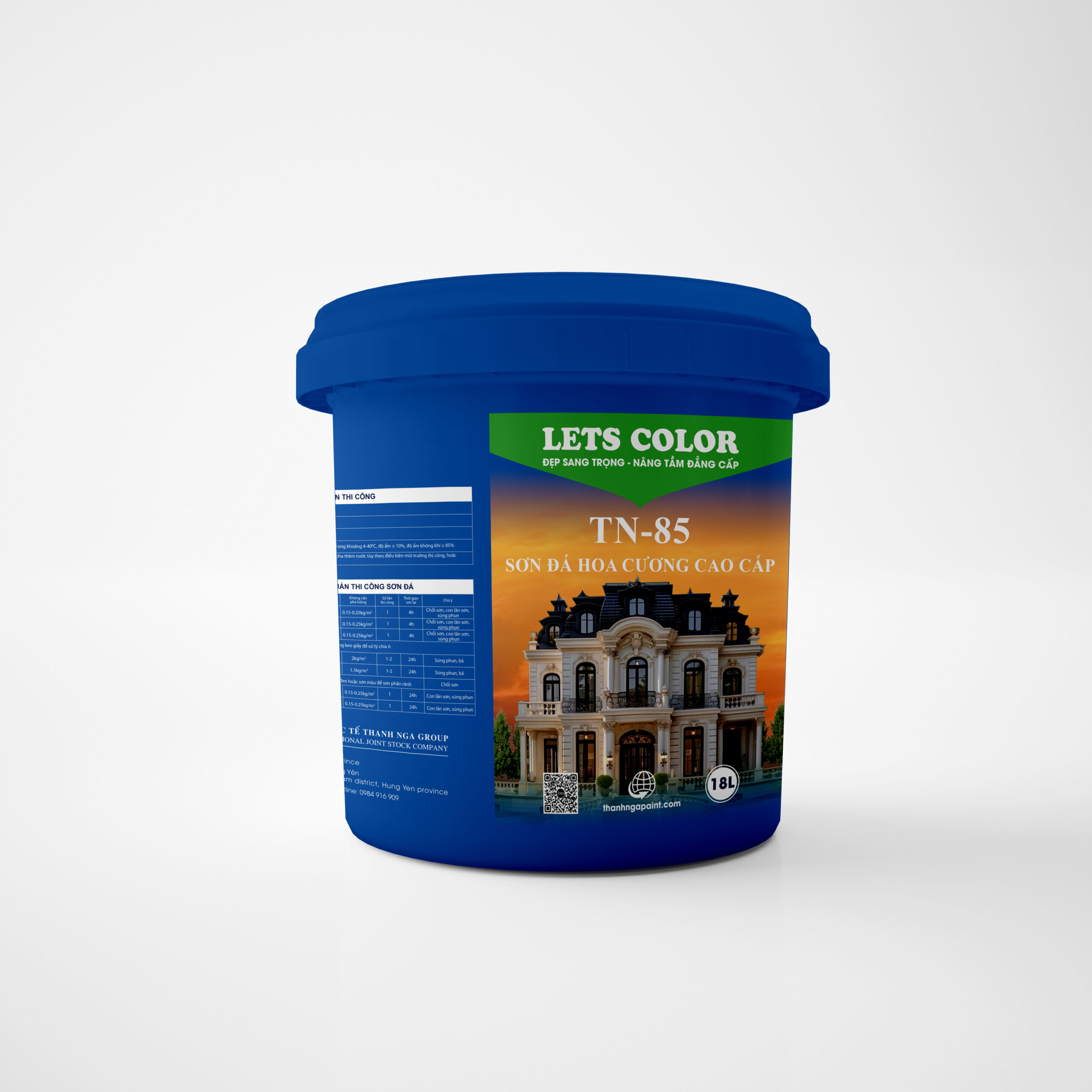 Sơn đá hoa cương cao cấp LetsColor Sơn đá hoa cương cao cấp LetsColor