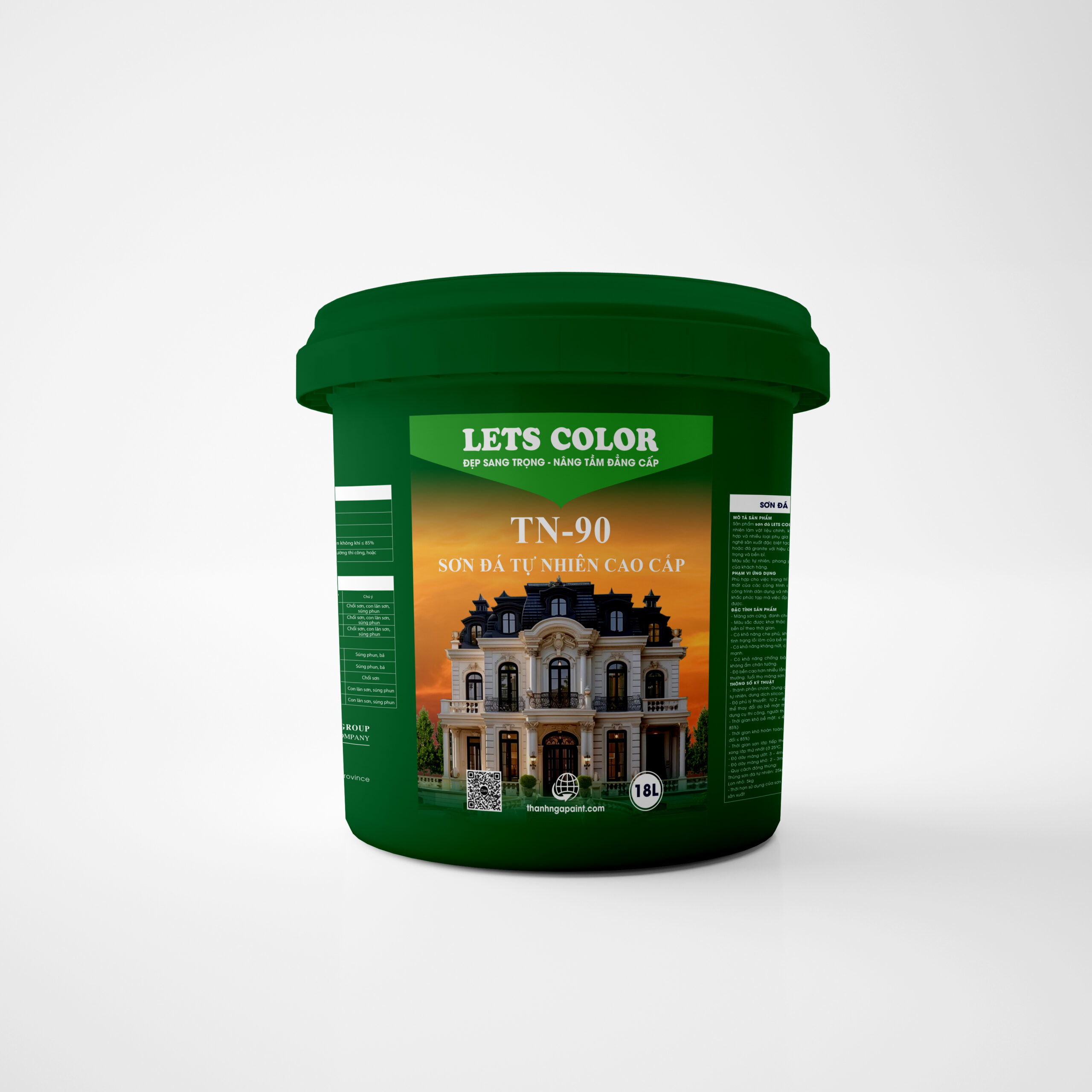 Sơn đá tự nhiên LetsColor Sơn đá tự nhiên LetsColor