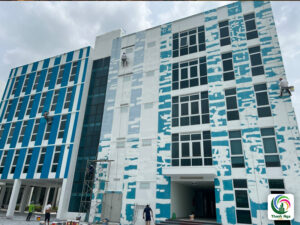 Xử lý tường nứt chân chim