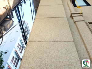 sơn đá cho chân tường