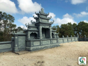 sơn đá lăng mộ