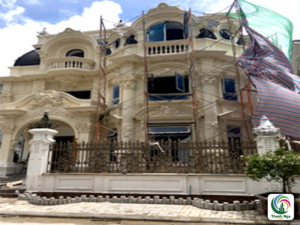 sơn đá nghệ thuật cho biệt thự