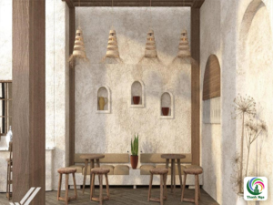 Phun sơn đá hạt