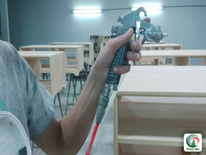 Quy trình phun sơn đá