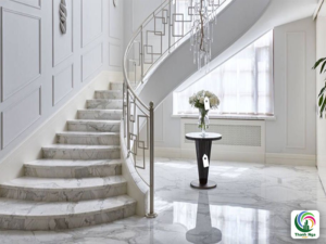 Sơn đá đẹp cầu thang tại Ninh Bình