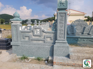 Sơn đá lăng mộ tại Hà Nam