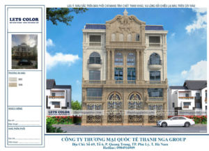 Sơn đá hoa cương cho ngôi nhà đẹp tại Ninh Bình