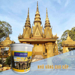 Sơn Nhũ Vàng Cao Cấp 9999 Lets Color