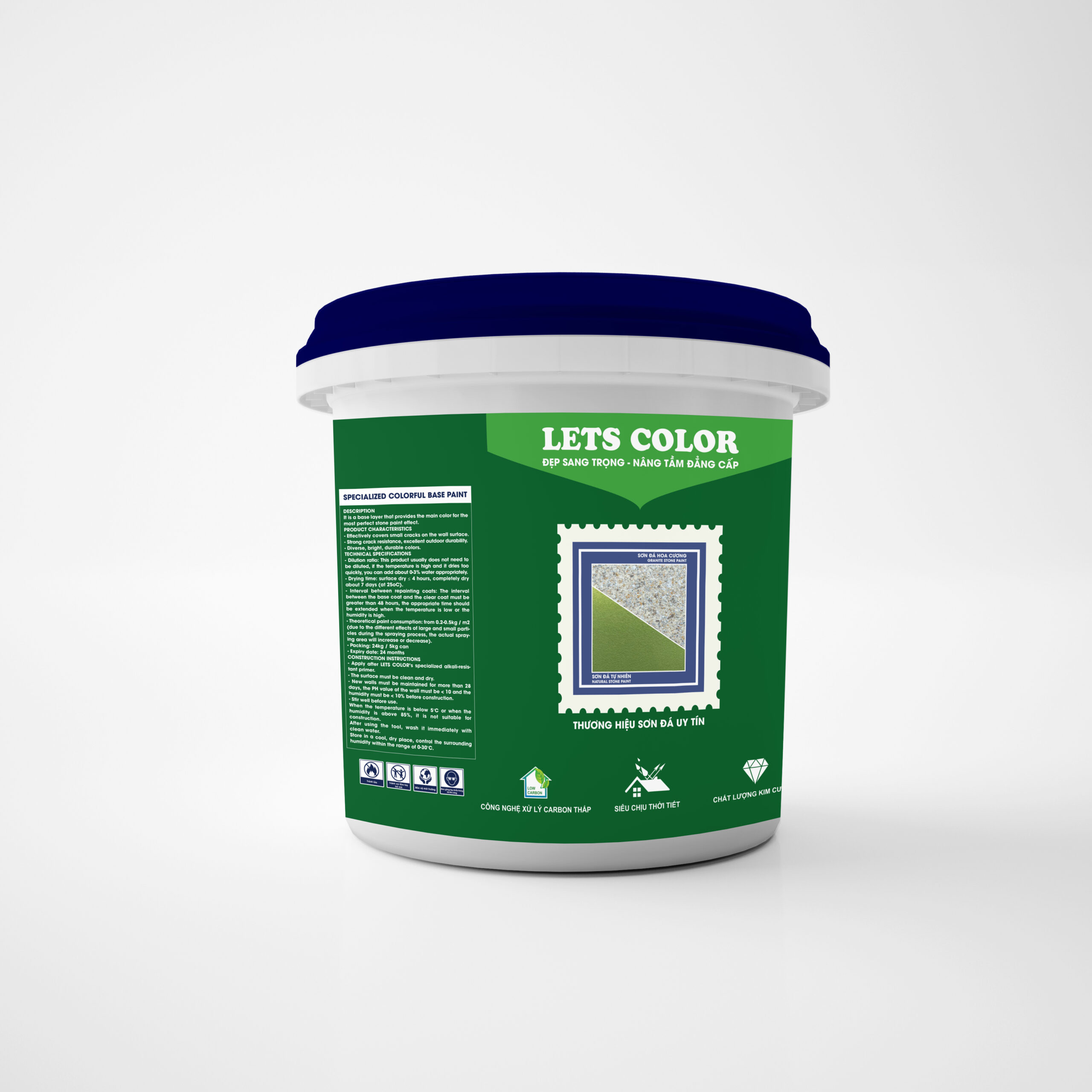 Sơn nền cao cấp LetsColor Sơn nền cao cấp LetsColor
