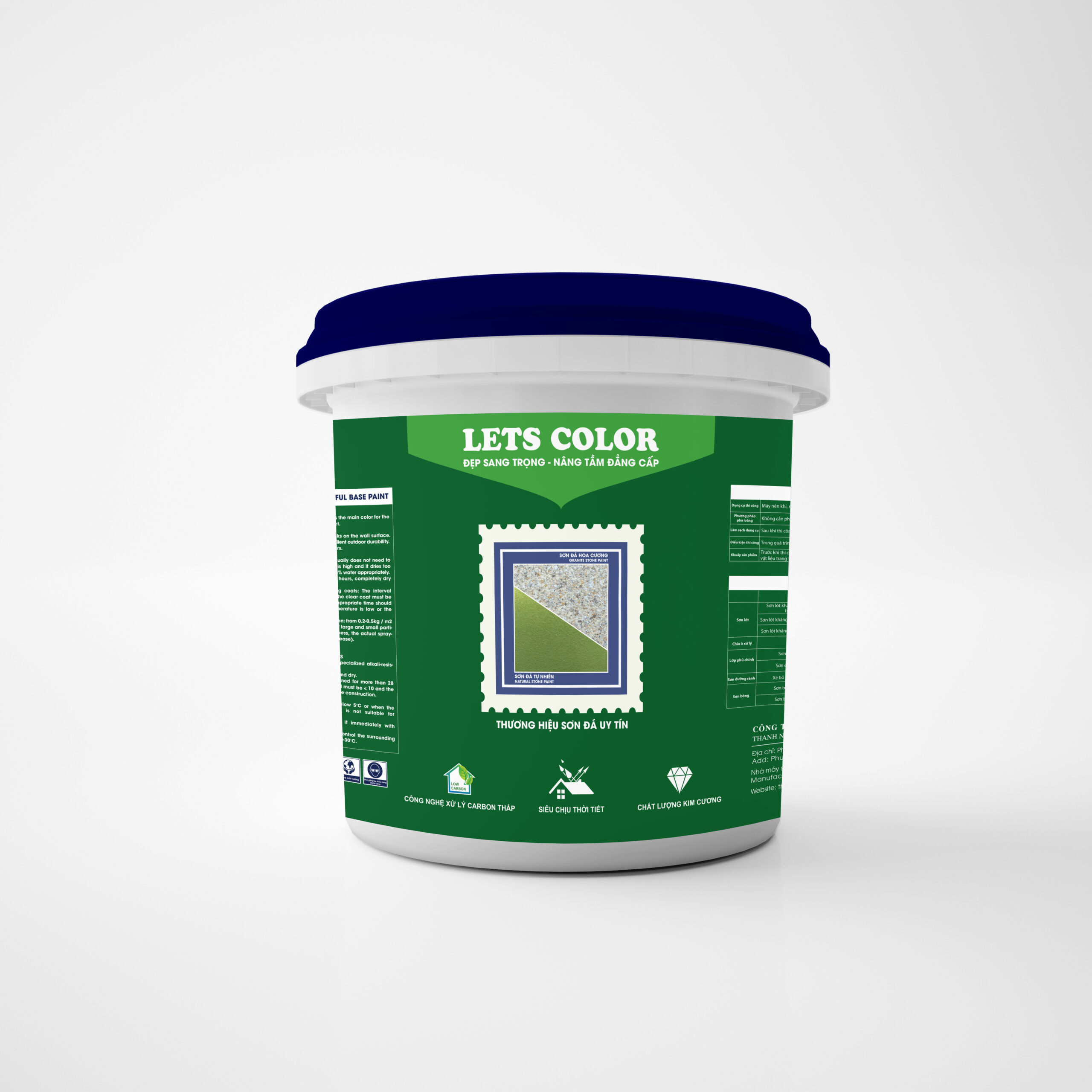 Sơn nền cao cấp LetsColor Sơn nền cao cấp LetsColor