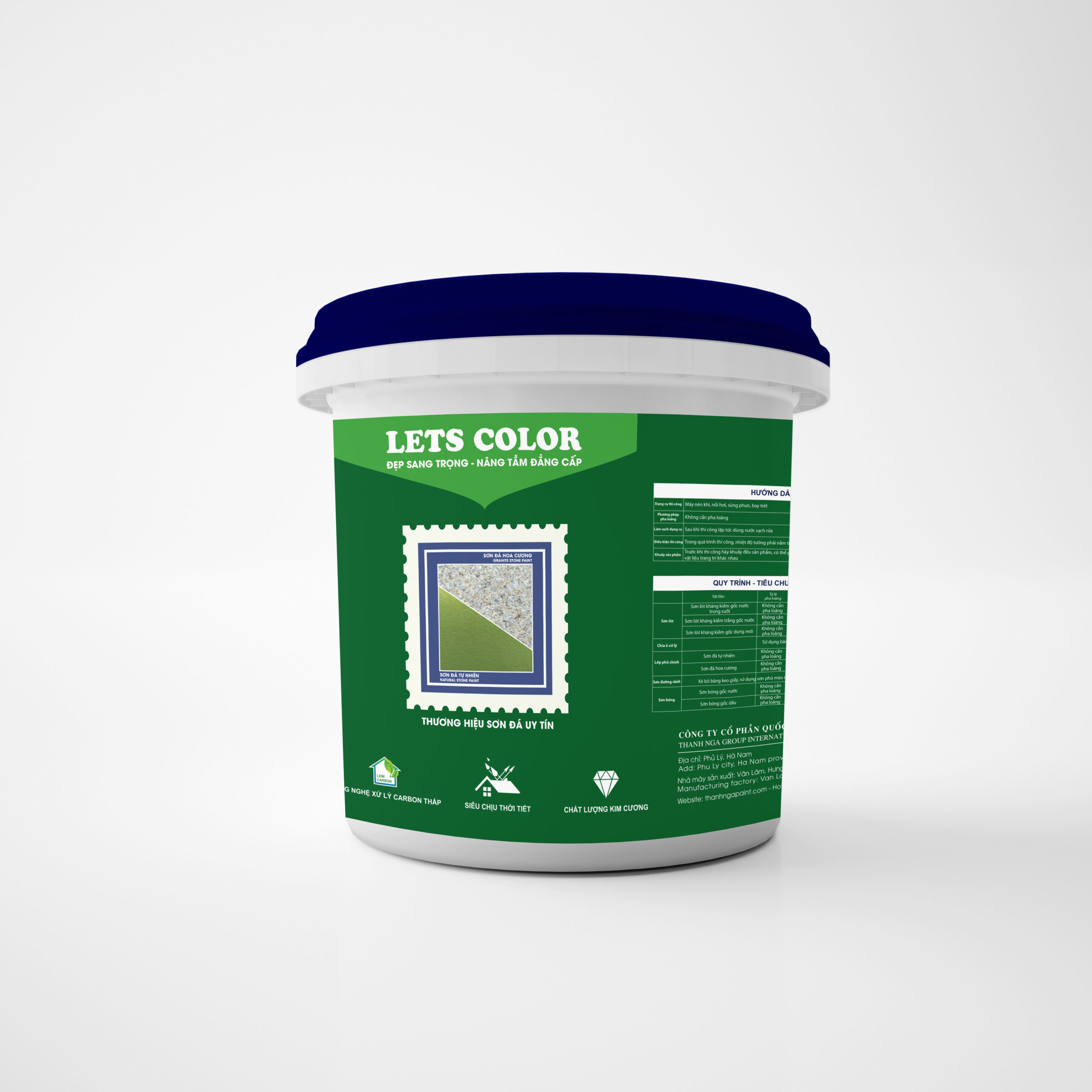 Sơn nền cao cấp LetsColor Sơn nền cao cấp LetsColor