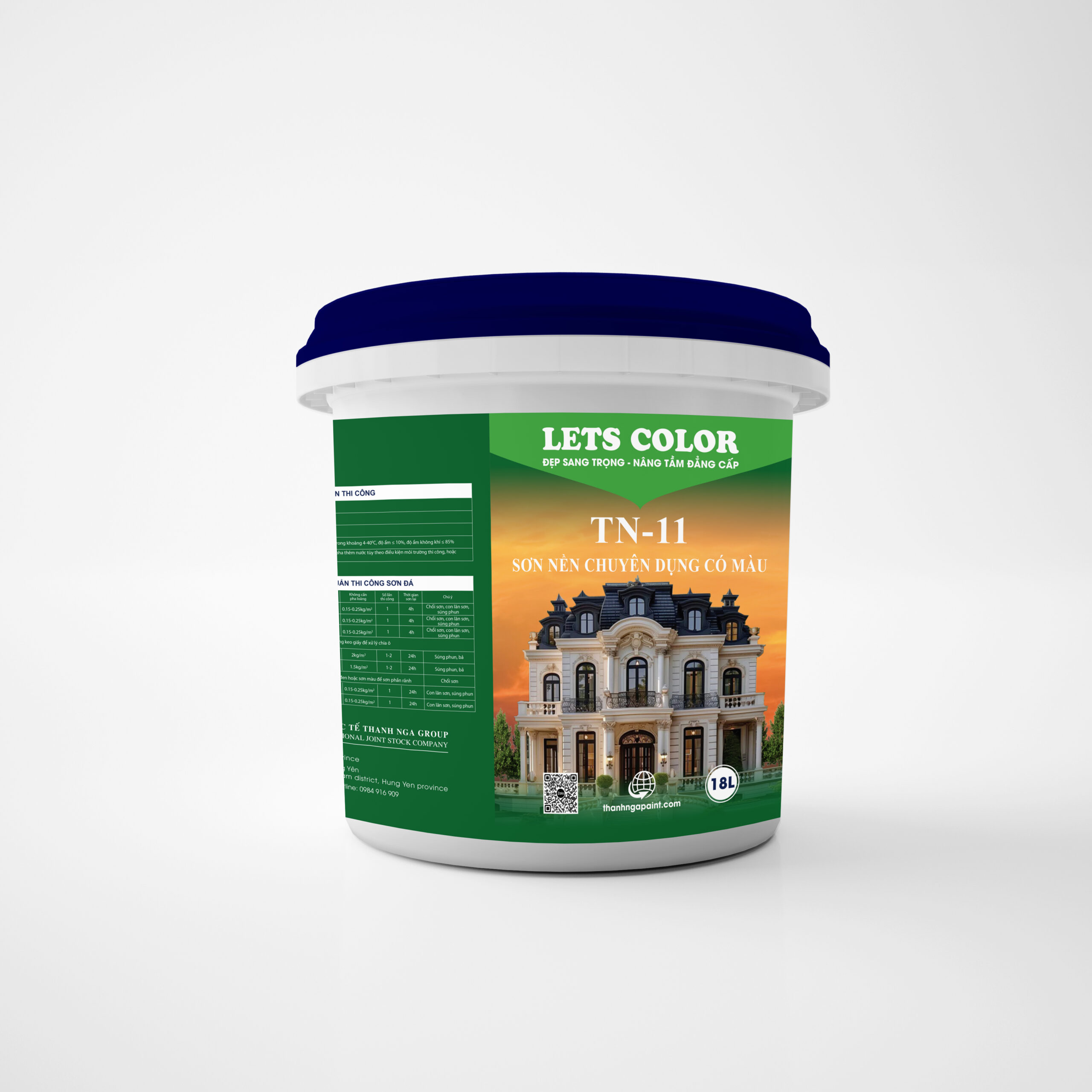Sơn nền cao cấp LetsColor Sơn nền cao cấp LetsColor