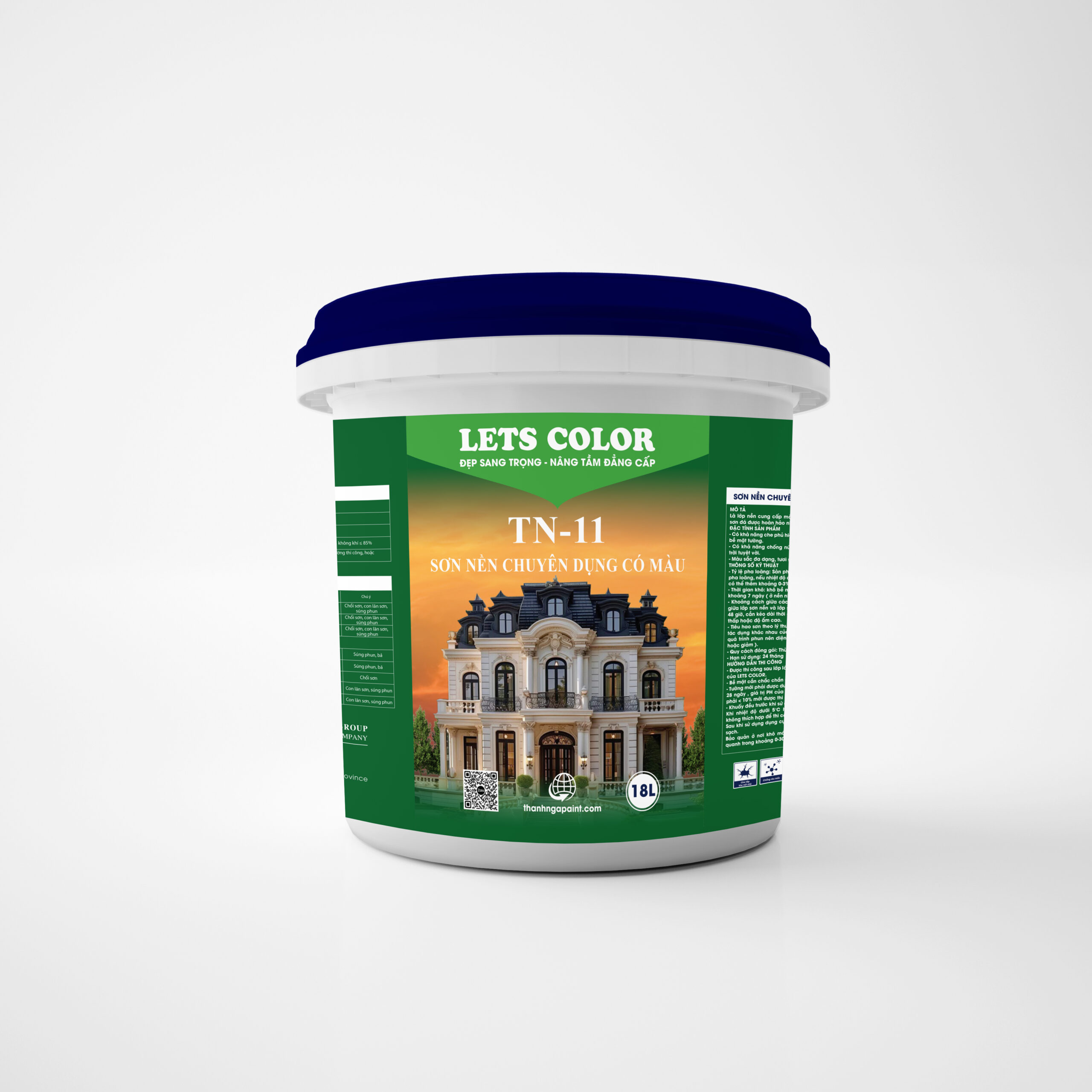 Sơn nền cao cấp LetsColor Sơn nền cao cấp LetsColor