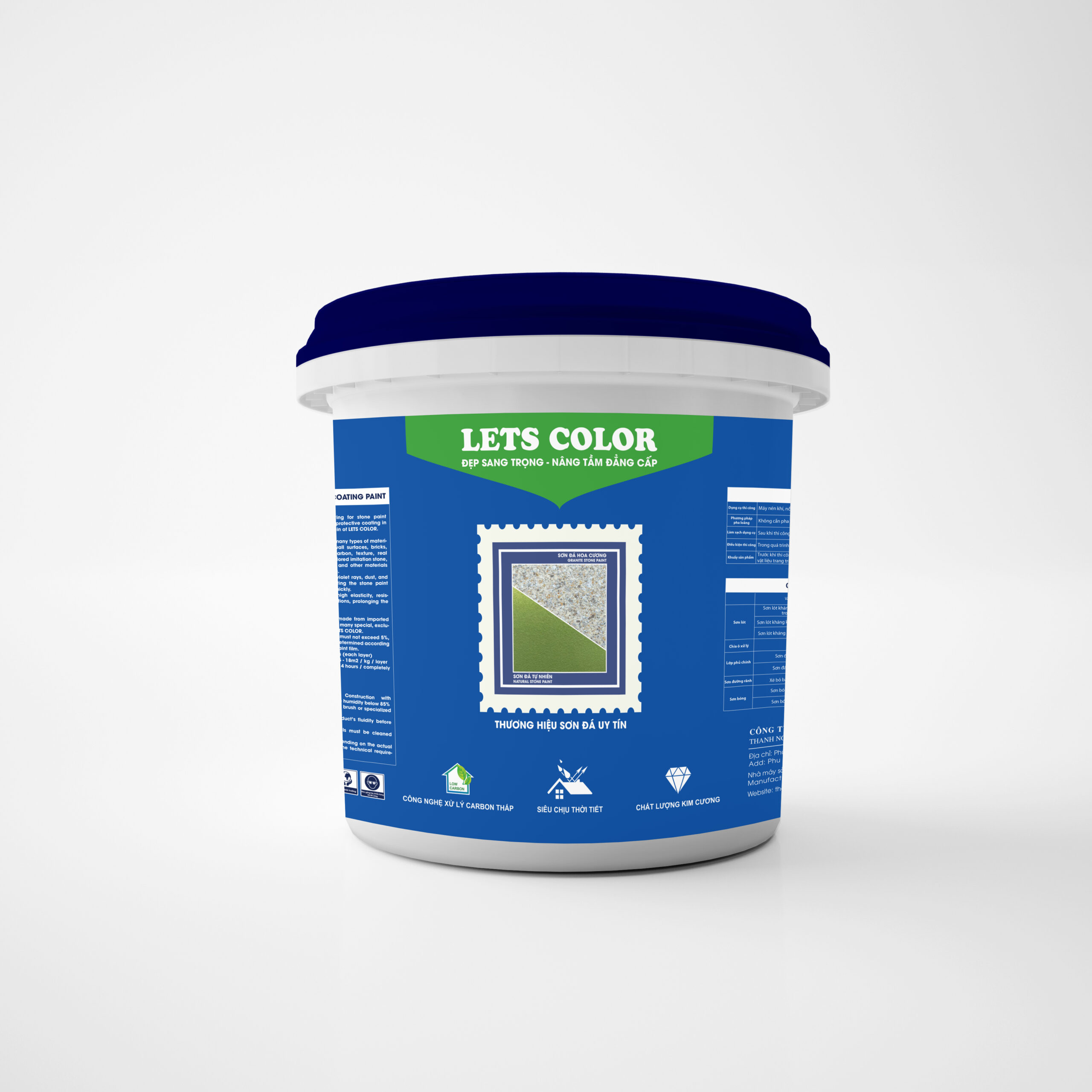 Sơn phủ bóng cao cấp LetsColor Sơn phủ bóng cao cấp LetsColor