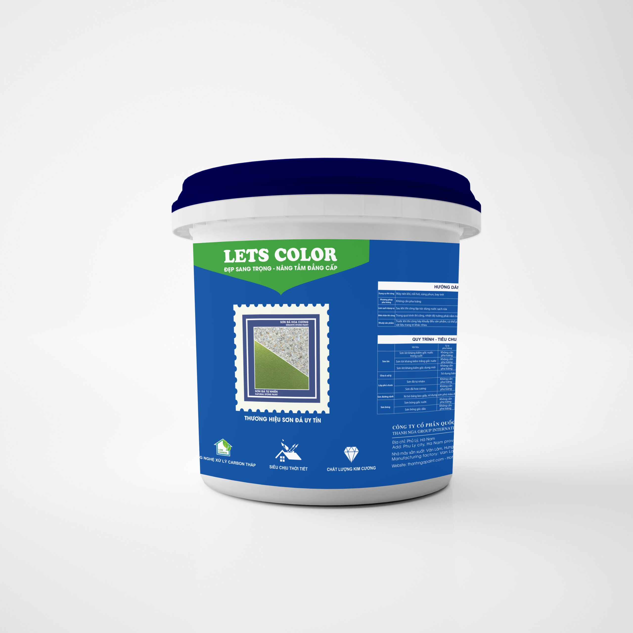 Sơn phủ bóng cao cấp LetsColorSơn phủ bóng cao cấp LetsColor Sơn phủ bóng cao cấp LetsColor