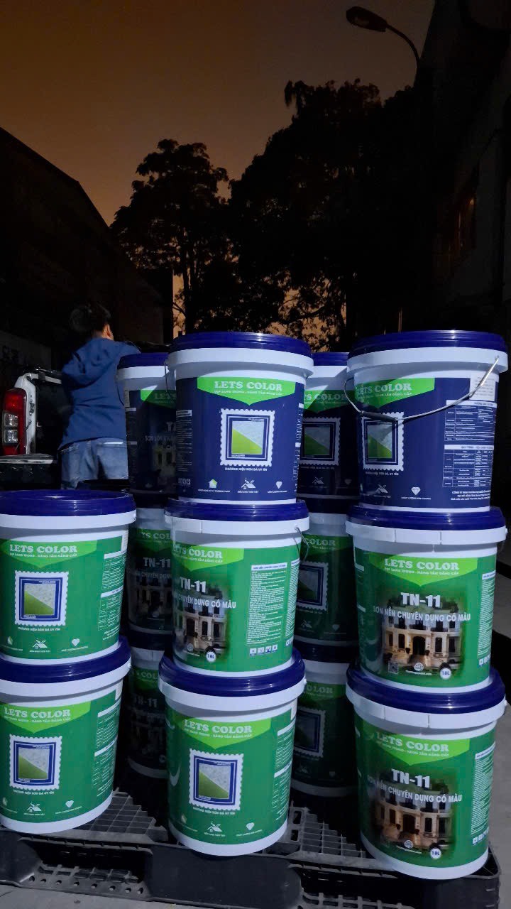 Sơn phủ bóng cao cấp LetsColor Sơn phủ bóng cao cấp LetsColor