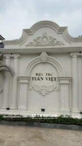 Thi công sơn đá biệt thự