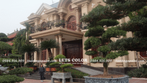 Công trình sơn đá tại Vụ Bản - Nam Định