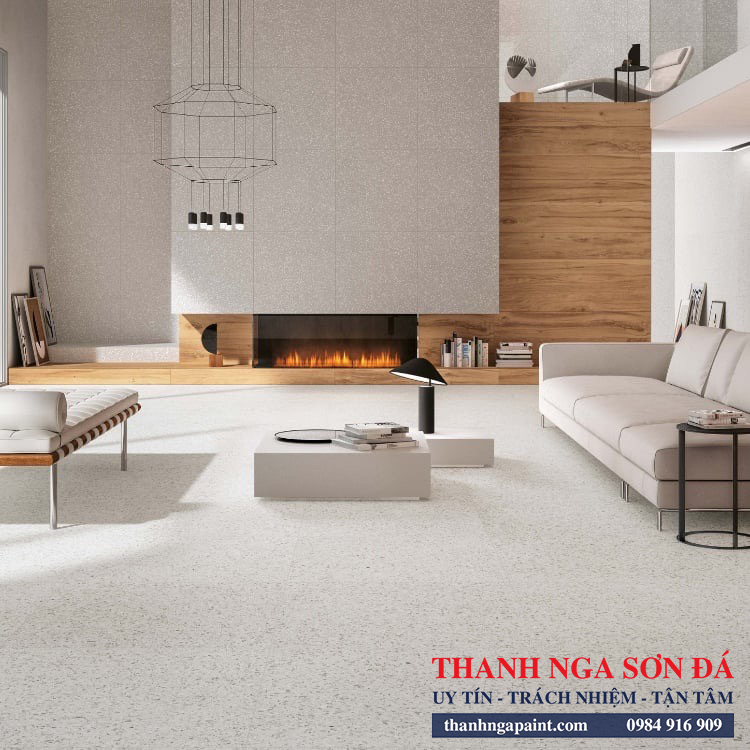 Sơn sàn đá hoa cương 3 Sơn sàn đá hoa cương