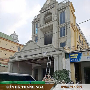 Thi công trọn gói Công trình HT Hotel - Hà Tĩnh