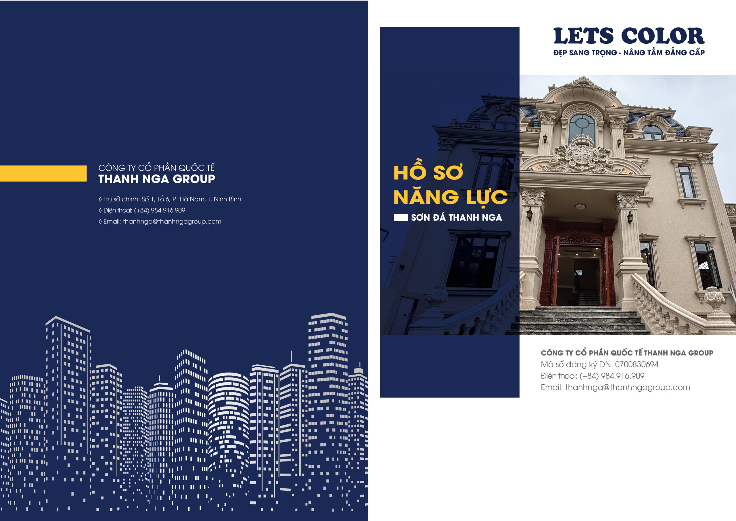 Hồ sơ năng lực Sơn Đá Thanh Nga