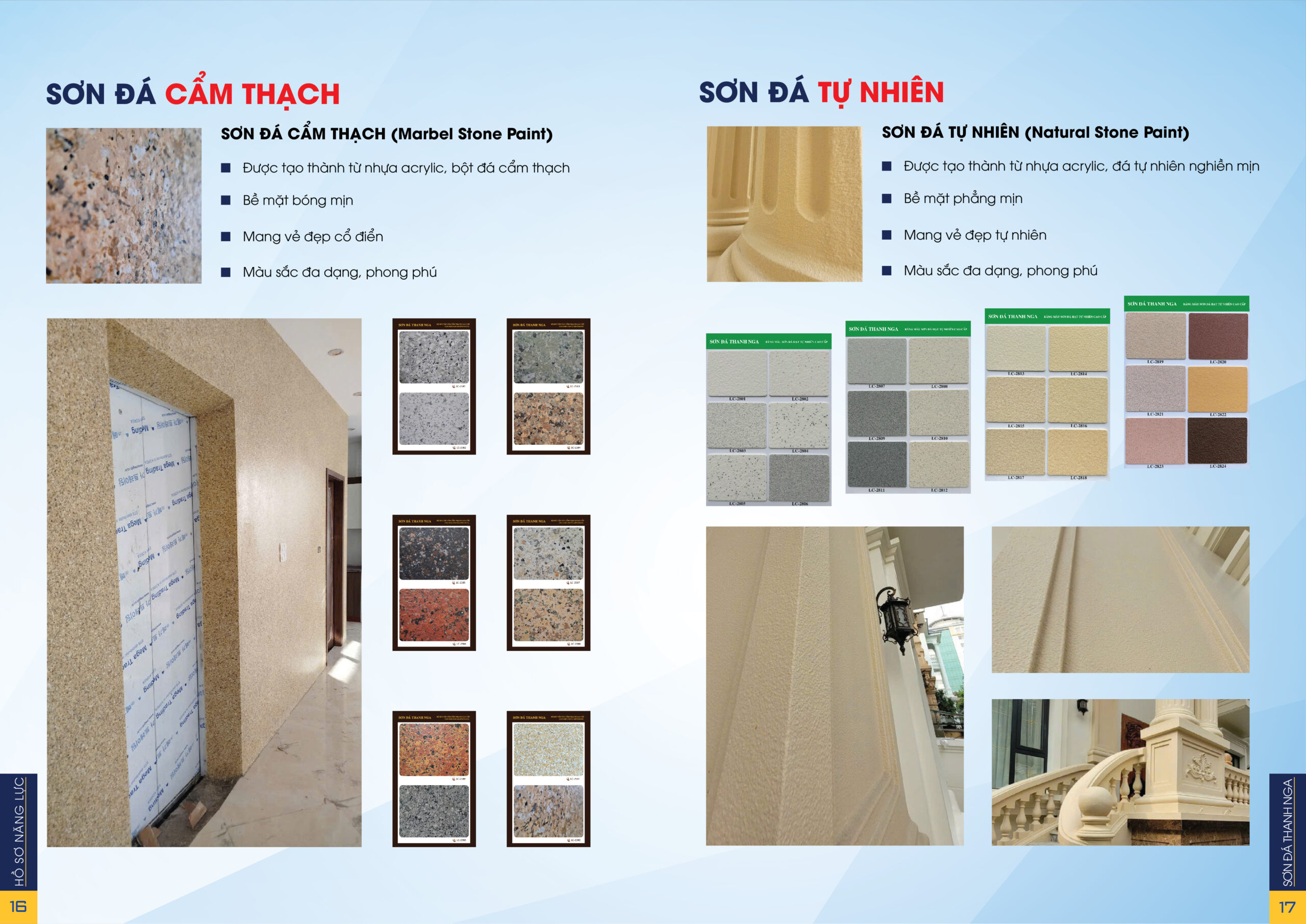 Hồ sơ năng lực Sơn Đá Thanh Nga