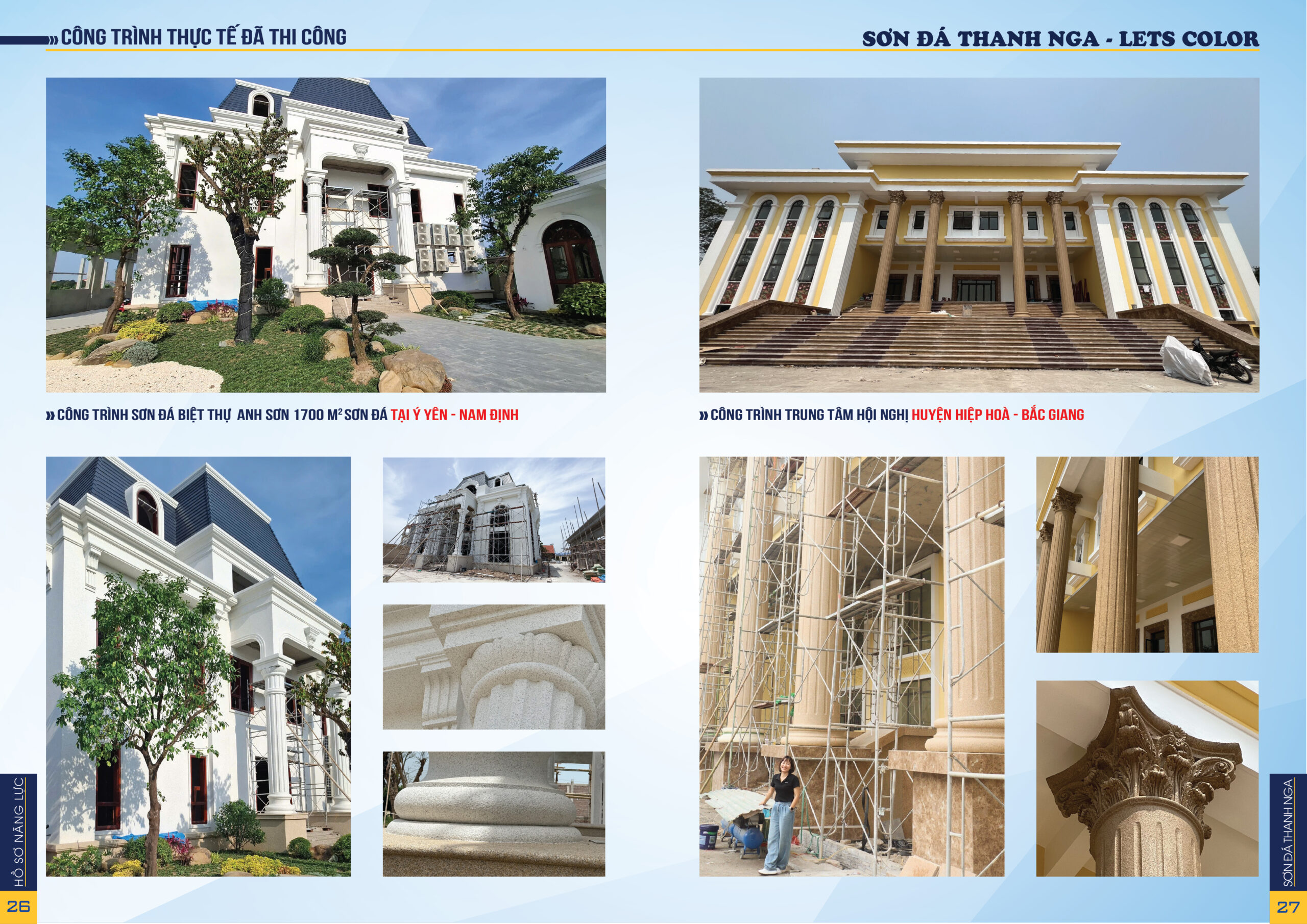 Hồ sơ năng lực Sơn Đá Thanh Nga
