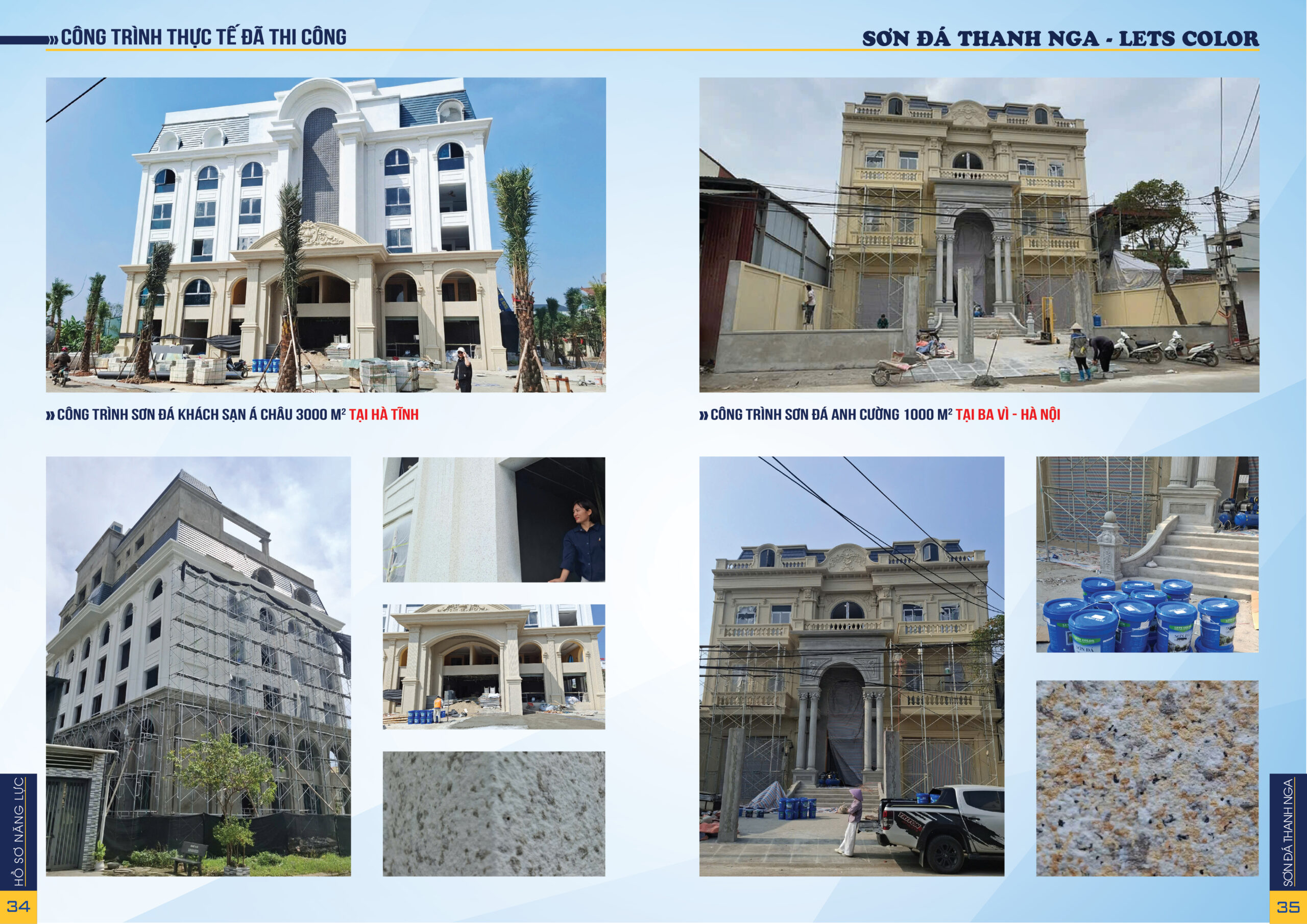 Hồ sơ năng lực Sơn Đá Thanh Nga