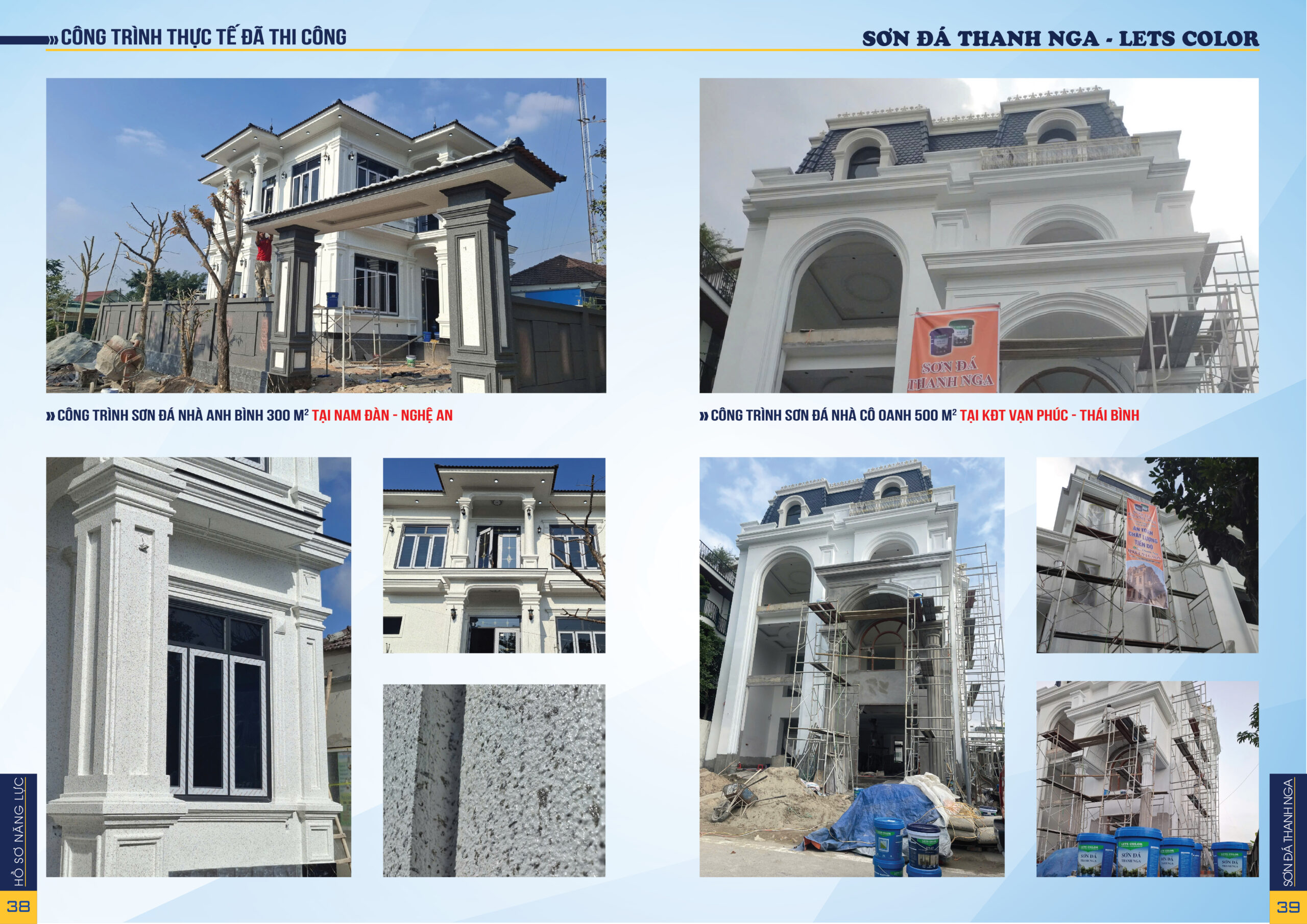 Hồ sơ năng lực Sơn Đá Thanh Nga