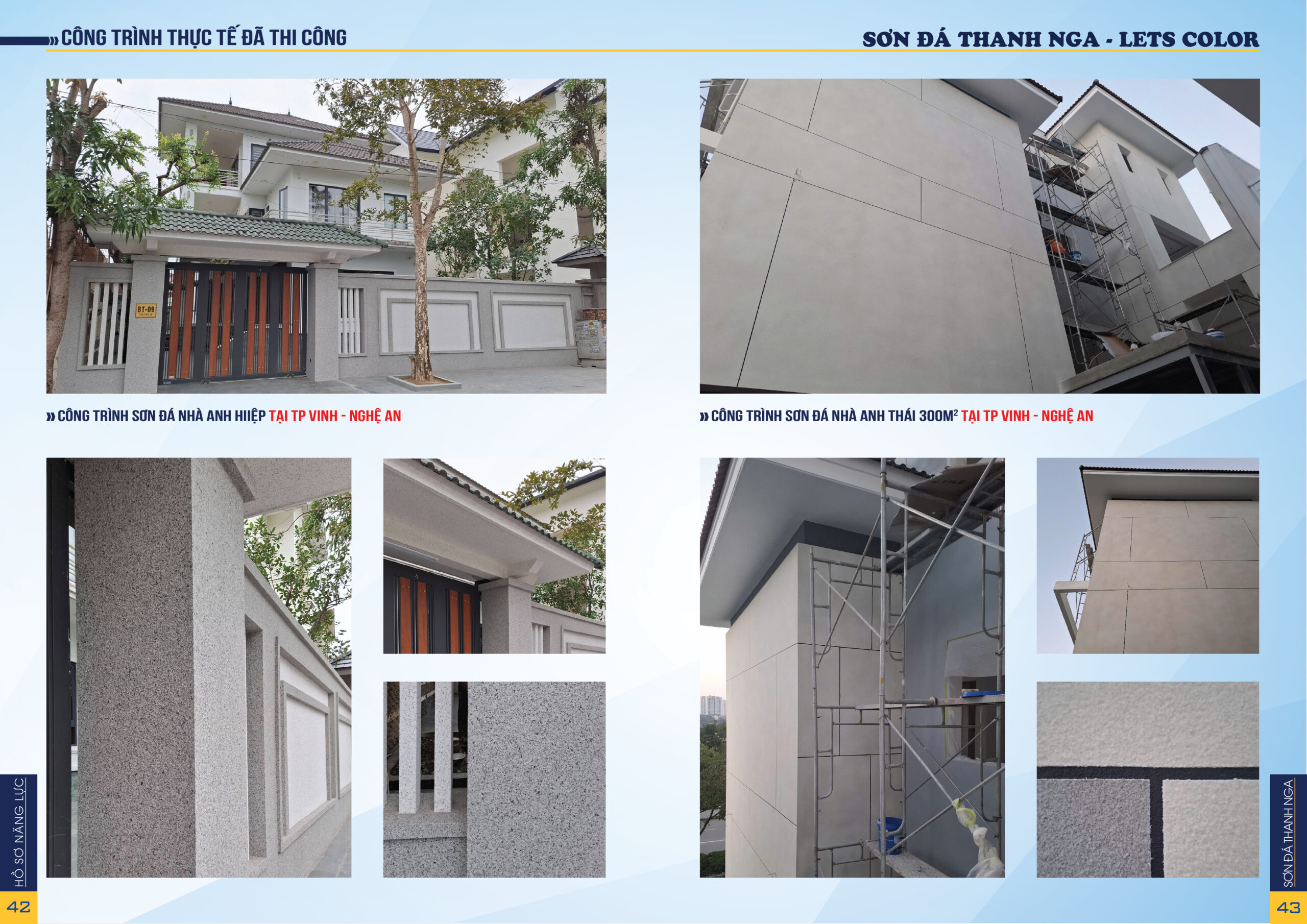 Hồ sơ năng lực Sơn Đá Thanh Nga