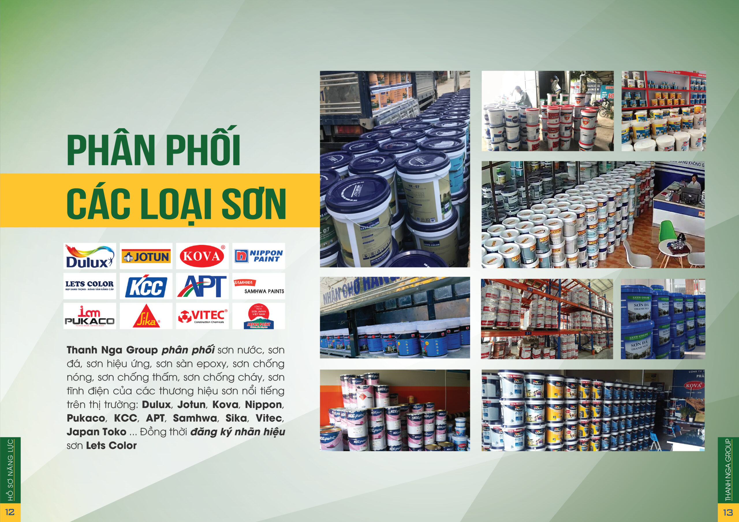 Hồ sơ năng lực Thanh Nga Paint
