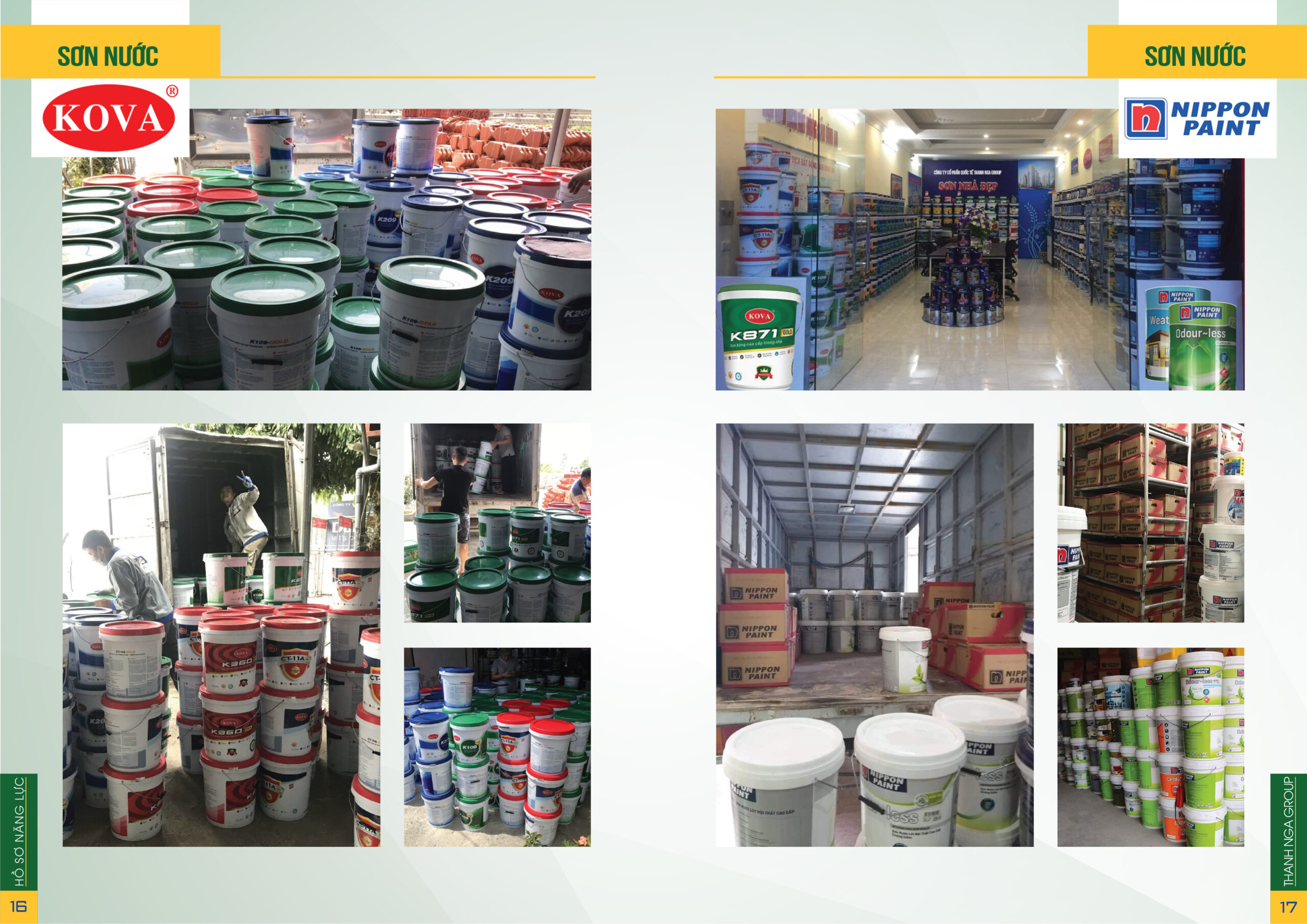 Hồ sơ năng lực Thanh Nga Paint