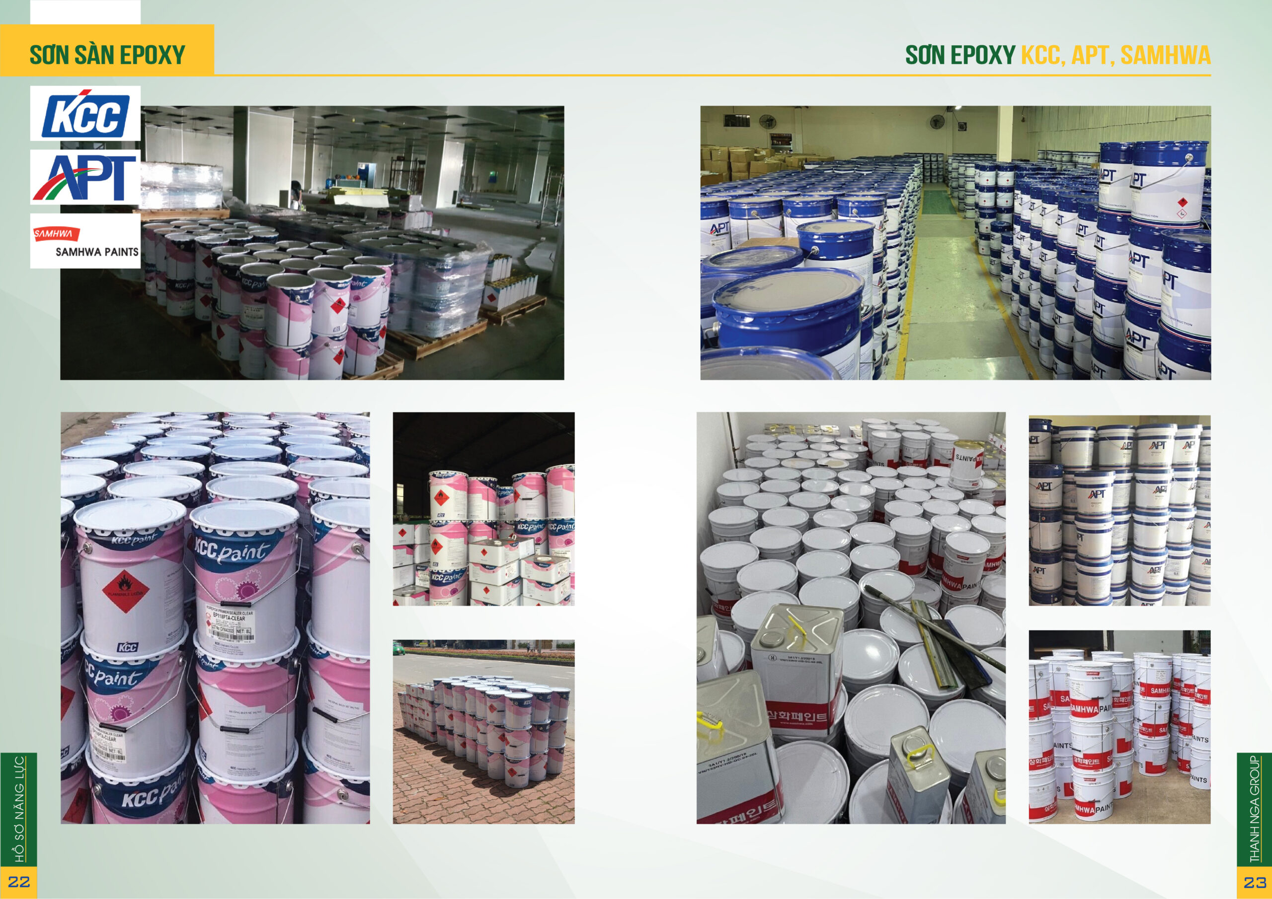 Hồ sơ năng lực Thanh Nga Paint