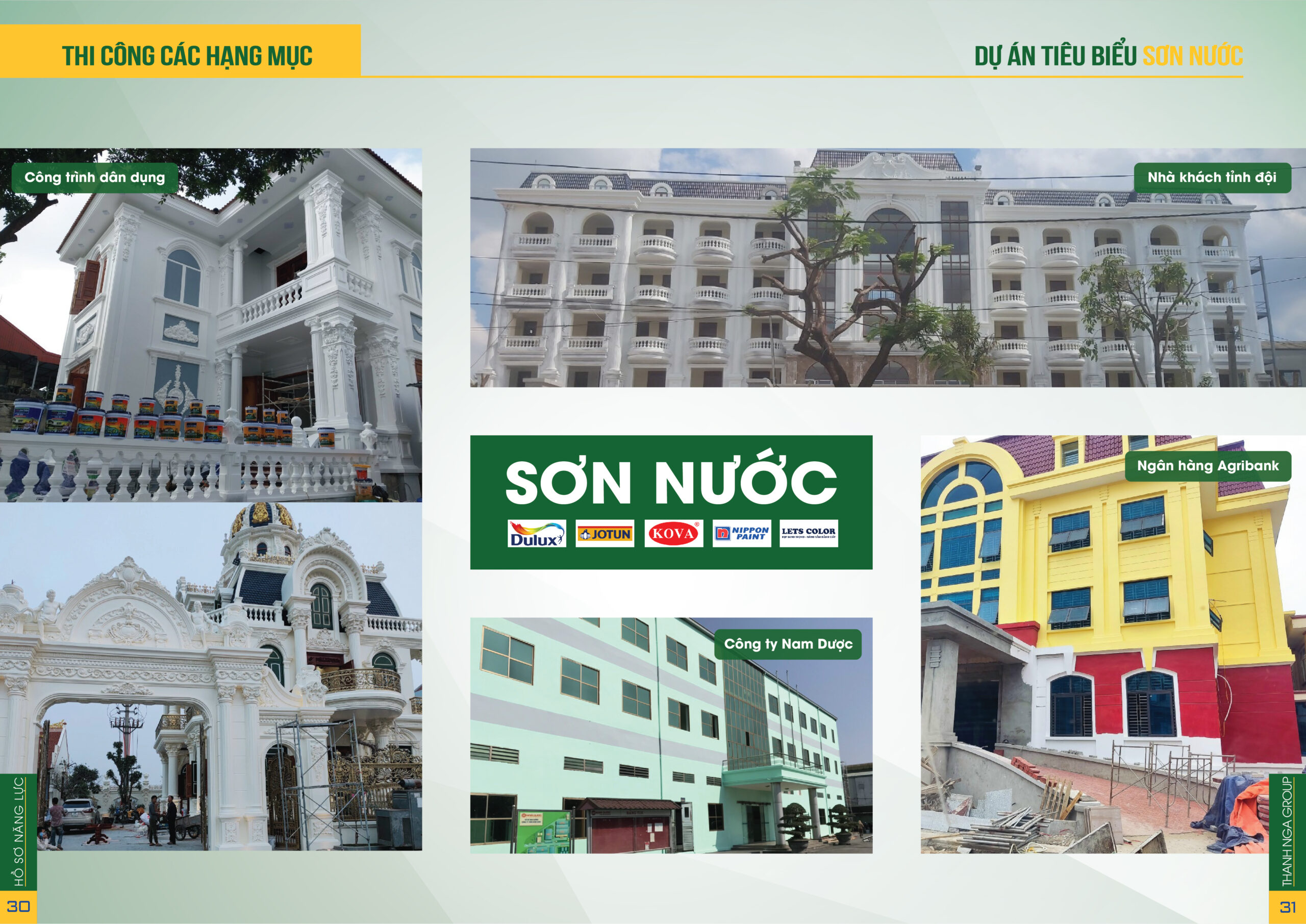 Hồ sơ năng lực Thanh Nga Paint