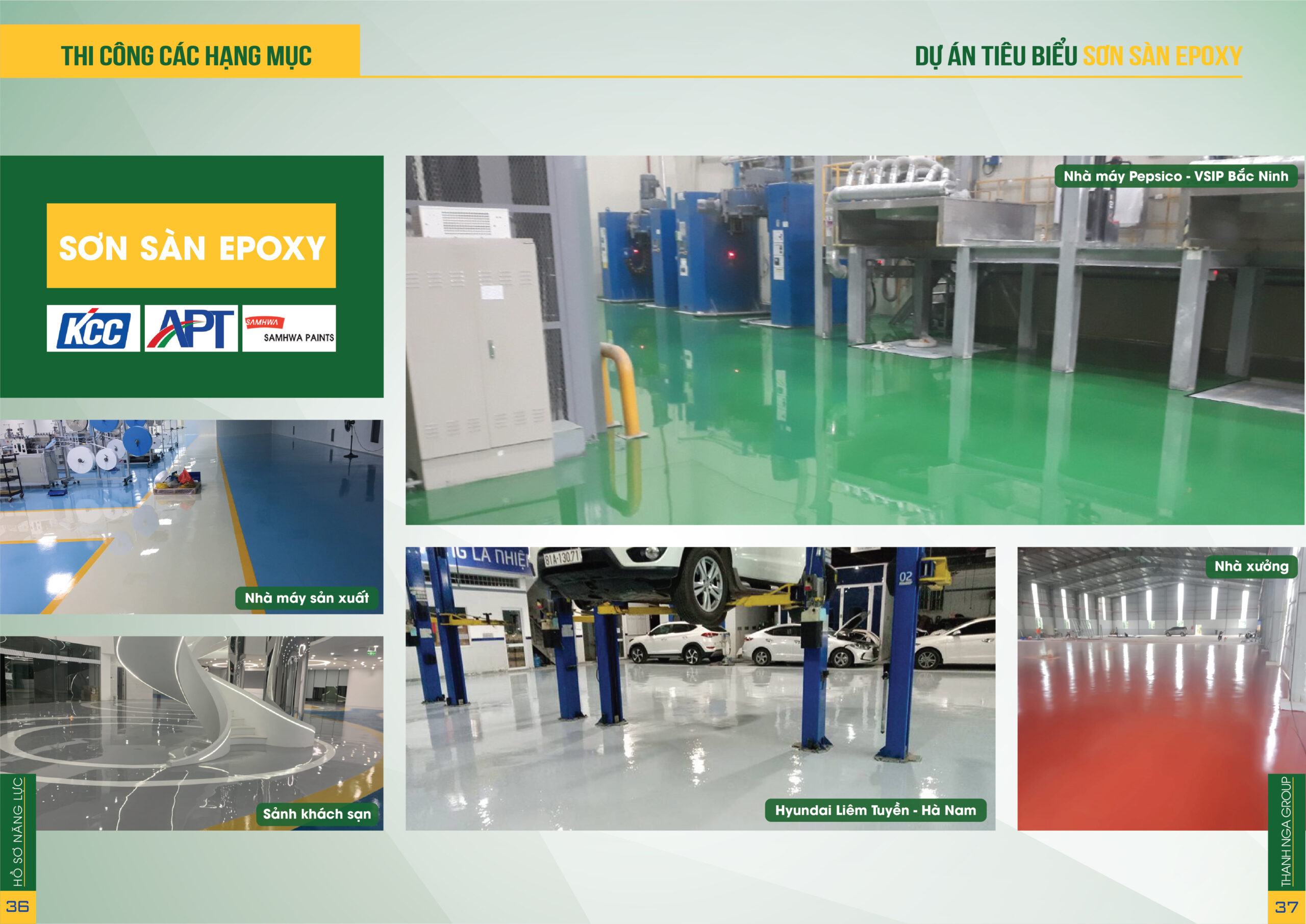 Hồ sơ năng lực Thanh Nga Paint
